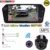 Koorinwoo Adottante Parcheggio 2.4G Wireless Car rear view camera Car monitor 1024*600 bluetooth FM MP3/MP4/MP5 Display Digital Video