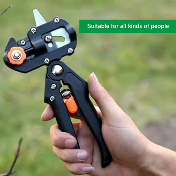 

Garden Nursery Fruit Tree Grape Vine Pruner Shears Scissor Grafting Cutting Pruning Tools Set WWO66