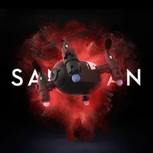 2018 nova professional selfile mini WIFI FPV RC zangão 4ch SH-10 Altitude hold Bolso Mini Drone com HD Camera WIFI VS X919H