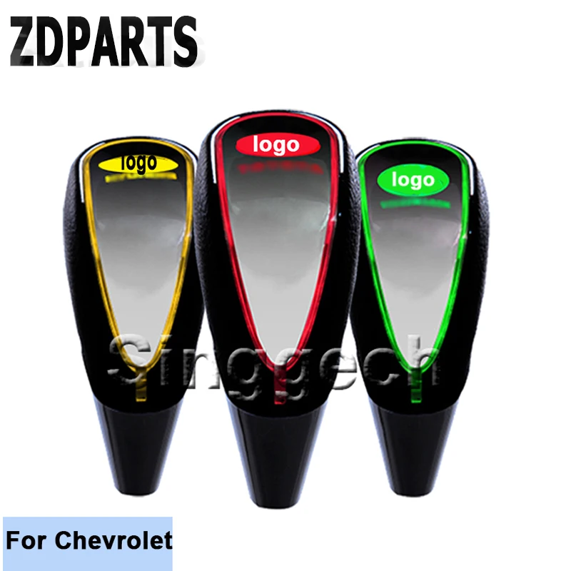

ZDPARTS Car Gear Shift Knob Touch Sensor Colourful LED Light 5/6 Speed For Chevrolet Cruze Aveo Captiva Lacetti TRAX Sail Epica