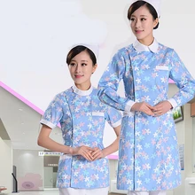 Рабочая одежда формы Одежда Платье-футляр салон красоты Рабочая одежда медсестры униформа аптека Рабочая одежда