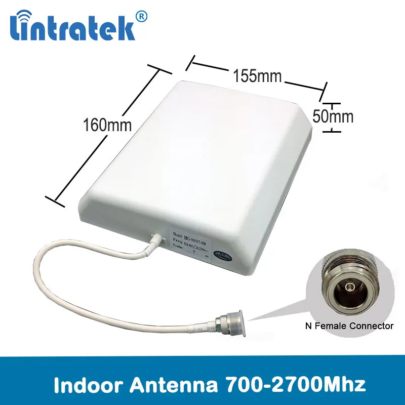 Lintratek 2G 3G 4G lte Internal Panel Antenna Indoor Outdoor Antenna 700-2700 4G Antenna for CellPhone Siganl Booster Repeater Lintratek 2G 3G 4G lte Internal Panel Antenna Indoor Outdoor Antenna 700-2700 4G Antenna for CellPhone Siganl Booster Repeater