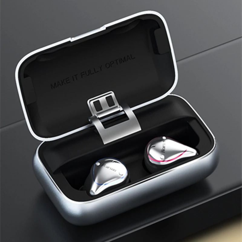 

New Bluetooth Earphone Binaural Wireless 5.0 Sports In-ear with Charging Bin Invisible Ipx7 Waterproof Tws Bluetooth Headset