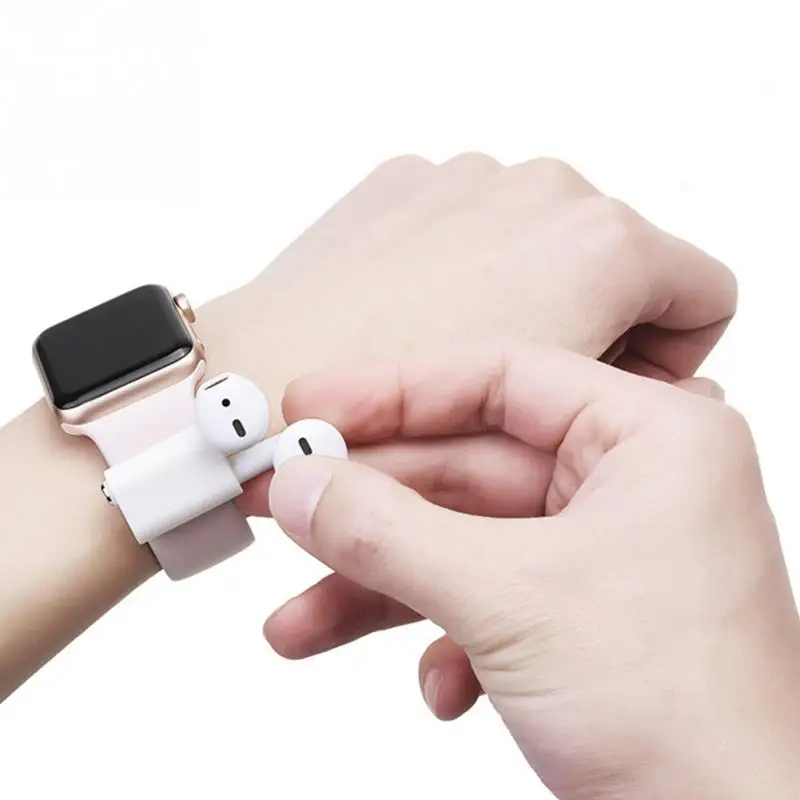 Anti lost Silicone Holder for AirPods Holder Portable Anti