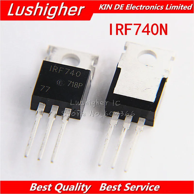 10PCS IRF740PBF TO 220 IRF740 TO220 N Channel Power Mosfet mosfet 400vmosfet 10amosfet to-220 - AliExpress 10PCS IRF740PBF TO 220 IRF740 TO220 N Channel Power Mosfet mosfet 400vmosfet 10amosfet to-220 - AliExpress
