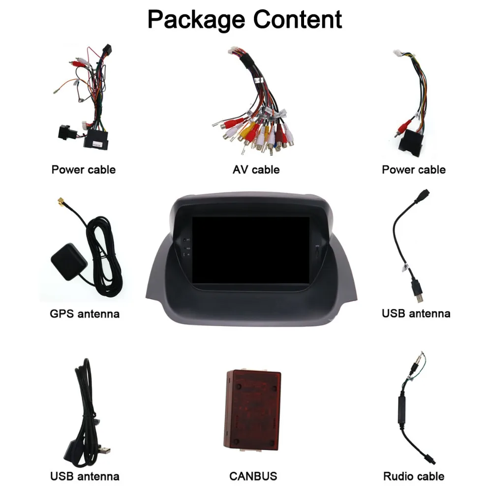 Sale Aotsr Android 8.0 Car GPS Navigation Car Radio DVD Player Headunit for Ford EcoSport 2013 2014 2015 2016 Multimedia Satnav radio 3