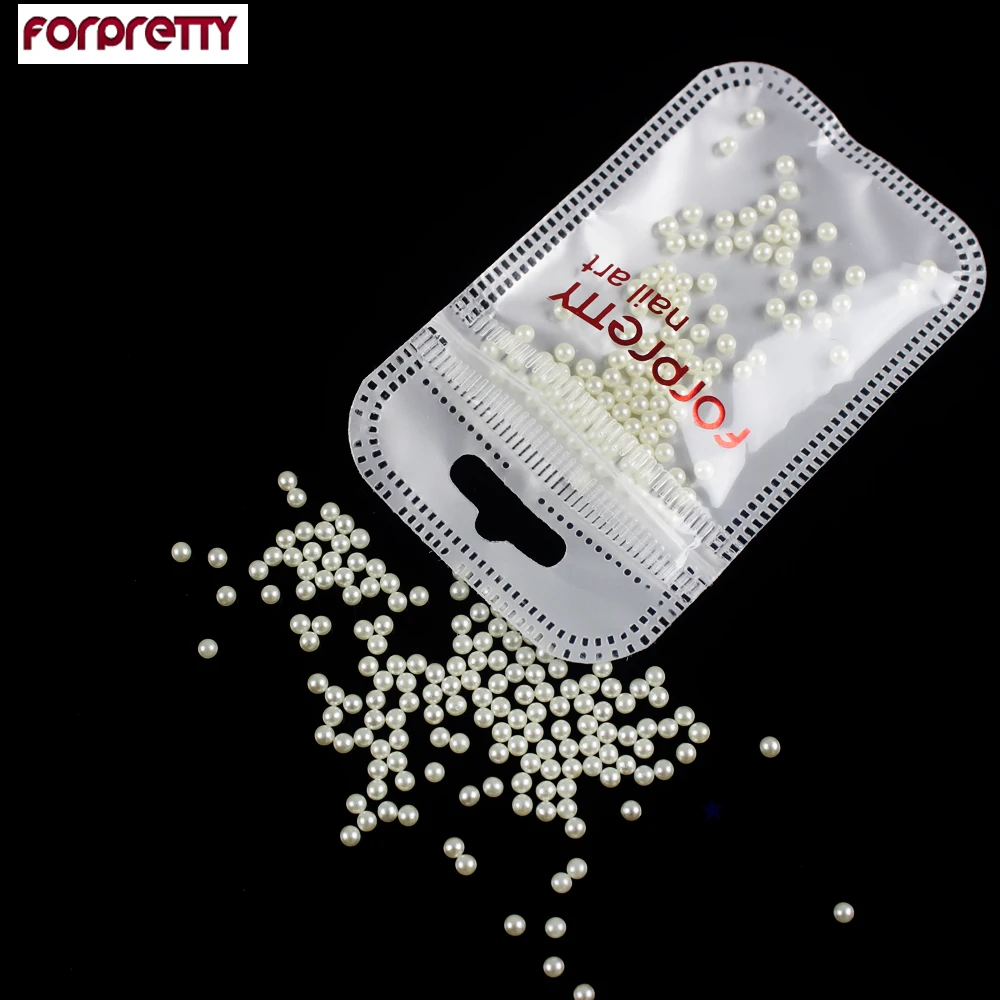 

Nail Art Decorations ABS-Pearl Accessories Prelas 3D Jewelry Perolas New Arrive Charms Nagel Decoratie craft Beads Pearls Caviar