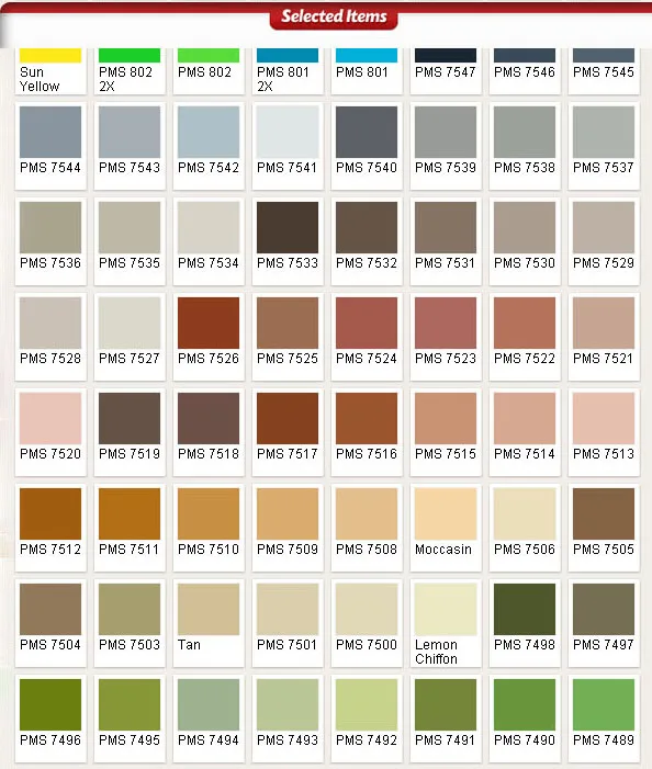 PMS Color Chart-2