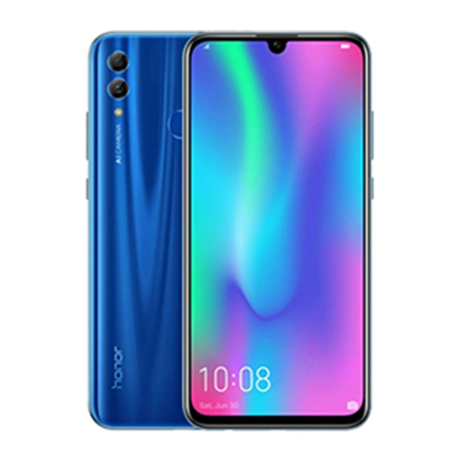 Глобальная версия Honor 10 Lite Android 9,0 смартфон 64 Гб ПЗУ Hisilicon Kirin 710 Полный экран 6,21 дюймов 24,0 МП камера