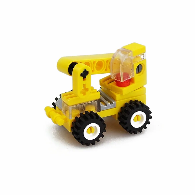 

31pcs/Set Building Blocks Engineering Vehicle Crane Car Toys Model Intelligence Toys Compatibility