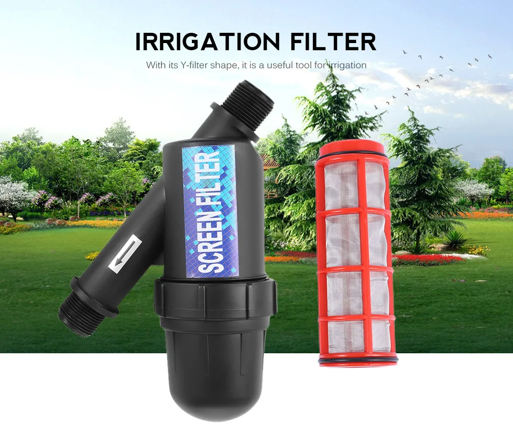 

1 Pc Garden Watering Metal Net Filter Screen Sprayer 3/4 Inch 120 Mesh Gardening Drip Irrigation Fountain Tools Hot sale