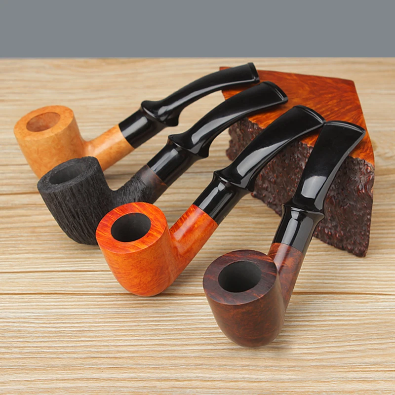 Wooden Smoke Pipes Gift Box Weed Cigarette Holder Pipe High Quality