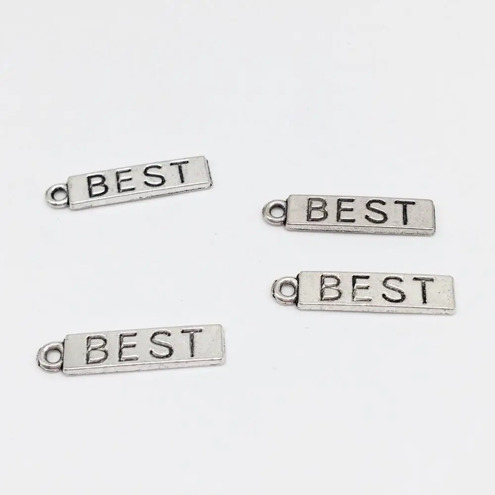 

43 шт., модные подвески с английской надписью