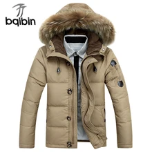 Для мужчин зимняя куртка теплые Повседневное универсальные Однобортный на молнии Для мужчин пальто популярных Размеры M-3XL