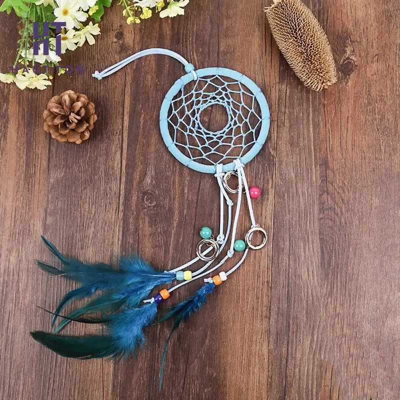 Creative Colorful Beads Dream Catcher Wind Chimes Dream Catcher Feather