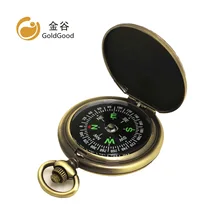 Винтажные в форме компаса Подарочная коробка сборки цепи