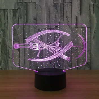 

Powerbank Usb Led 3d Lamp Luminaria 3d Light Remote Switch And Touch Switch Led Night Light 7 Color Change Desk Lamp