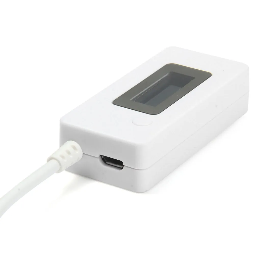 SJAMING Micro USB зарядное устройство Емкость батареи Напряжение Ток ЖК-тестер метр детектор для смартфонов мобильный Банк питания