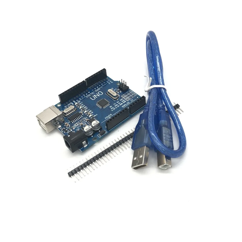 ShenzhenMaker один набор TENSTAR ROBOT NEW 2017 UNO R3 ATmega328P/CH340G MicroUSB. Rev 3 0 (дополнительный кабель или