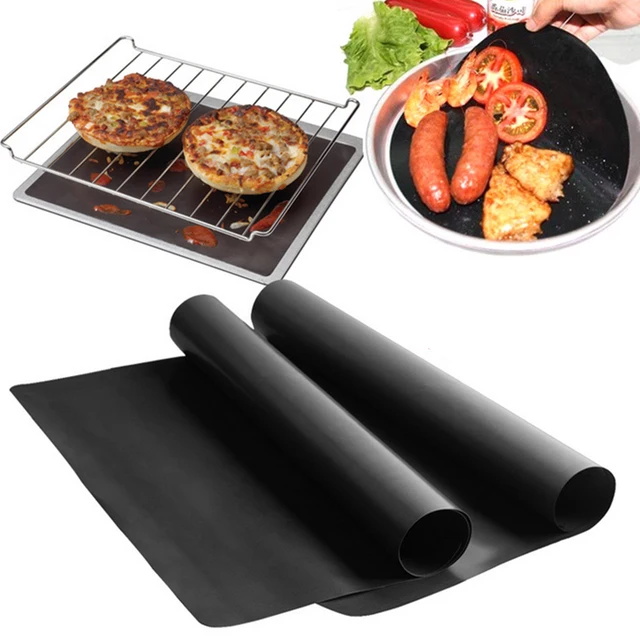 TUUTH 0.2mm di Spessore Ptfe Barbecue Grill Zerbino 33*40 cm Non-Stick Riutilizz TUUTH 0.2mm di Spessore Ptfe Barbecue Grill Zerbino 33*40 cm Non-Stick Riutilizz