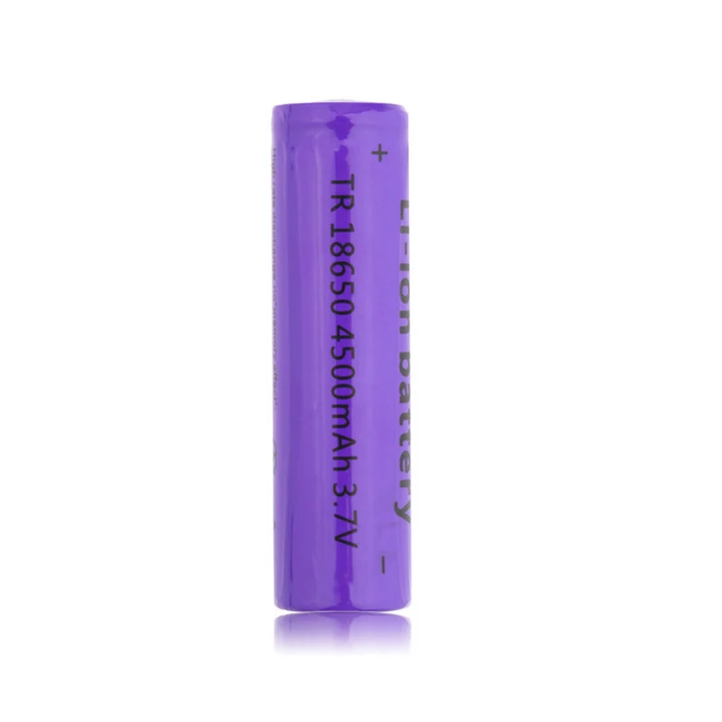 

GTF 4500mAh 18650 Battery rechargeable lithium battery 3.7V Li-ion battery for flashlight Torch 18650 Batteries Dropshipping