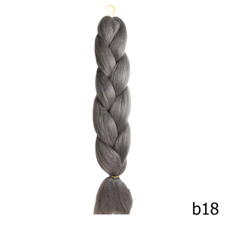 Sambraid jumbo косы ombre канекалон 24 inch плетение волос для вязания канекалон крючком косы синтетических крючком волос 100g - Цвет: P2/350