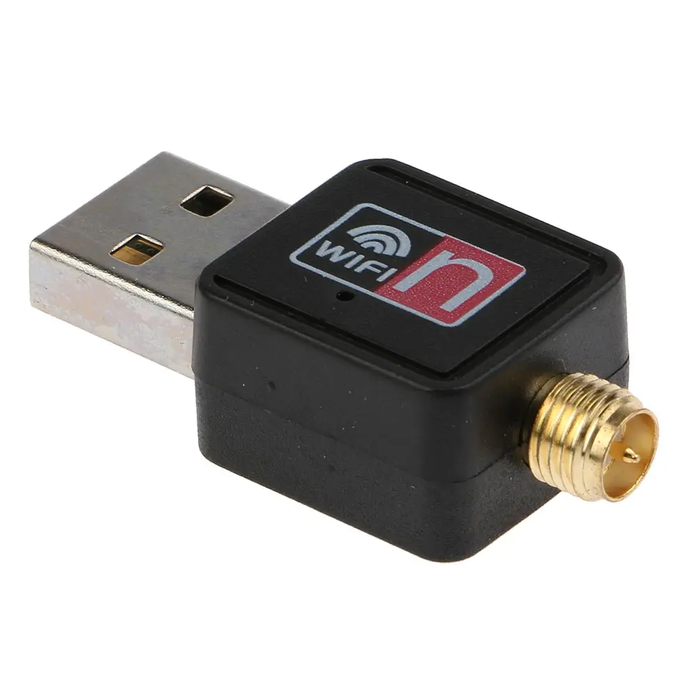 Мини USB Wi-Fi Беспроводной адаптер 802.11n/g/b 150 Мбит/с сетевая LAN Карта+ антенна