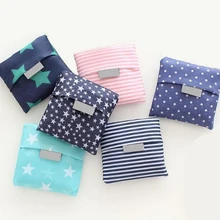 Новая горячая распродажа, модная Складная зеленая хозяйственная сумка с принтом, сумка-тоут, складная сумка, удобная вместительная сумка для хранения