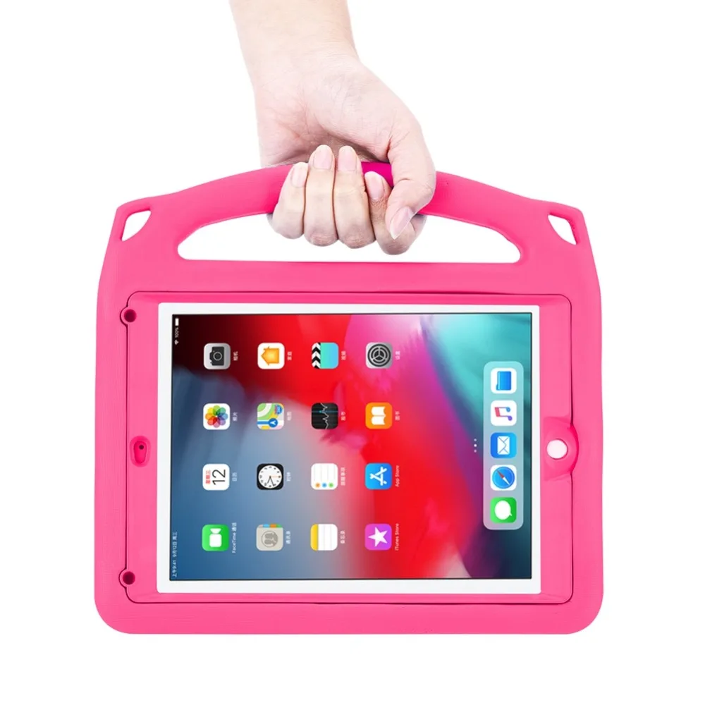 Чехол для iPad 9,7 2018/2017/air/air2/Pro 9,7 чехол 9,7 дюймов с защитой экрана полная Противоударная Портативная подставка детский чехол для планшета