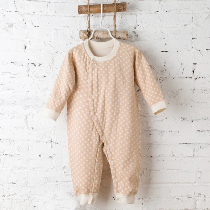 2018 Baby Clothes Rompers Long Sleeves Organic Cotton Newborn Baby