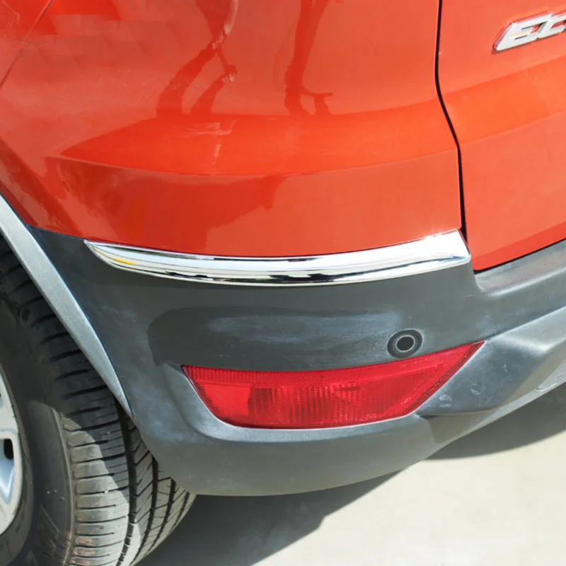 Car Chrome Accessories Rear Bar Trims Cover For Ford For Ecosport 2013