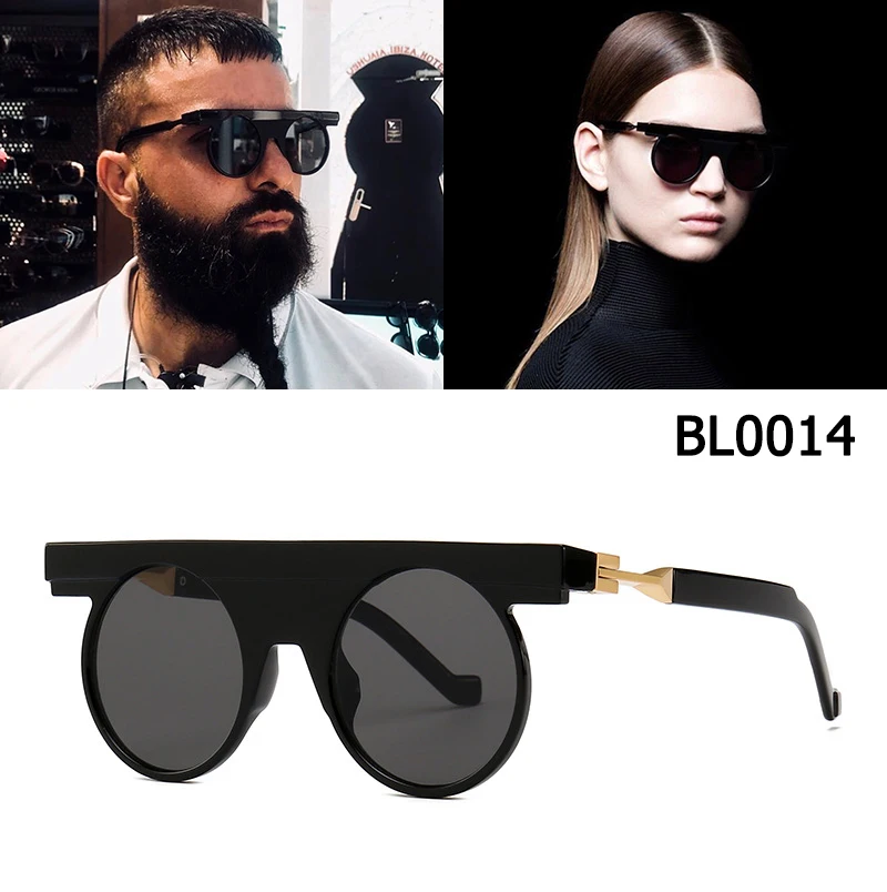 JackJad 2019 Модные солнцезащитные очки Future Concept BL0014 современные винтажные круглые