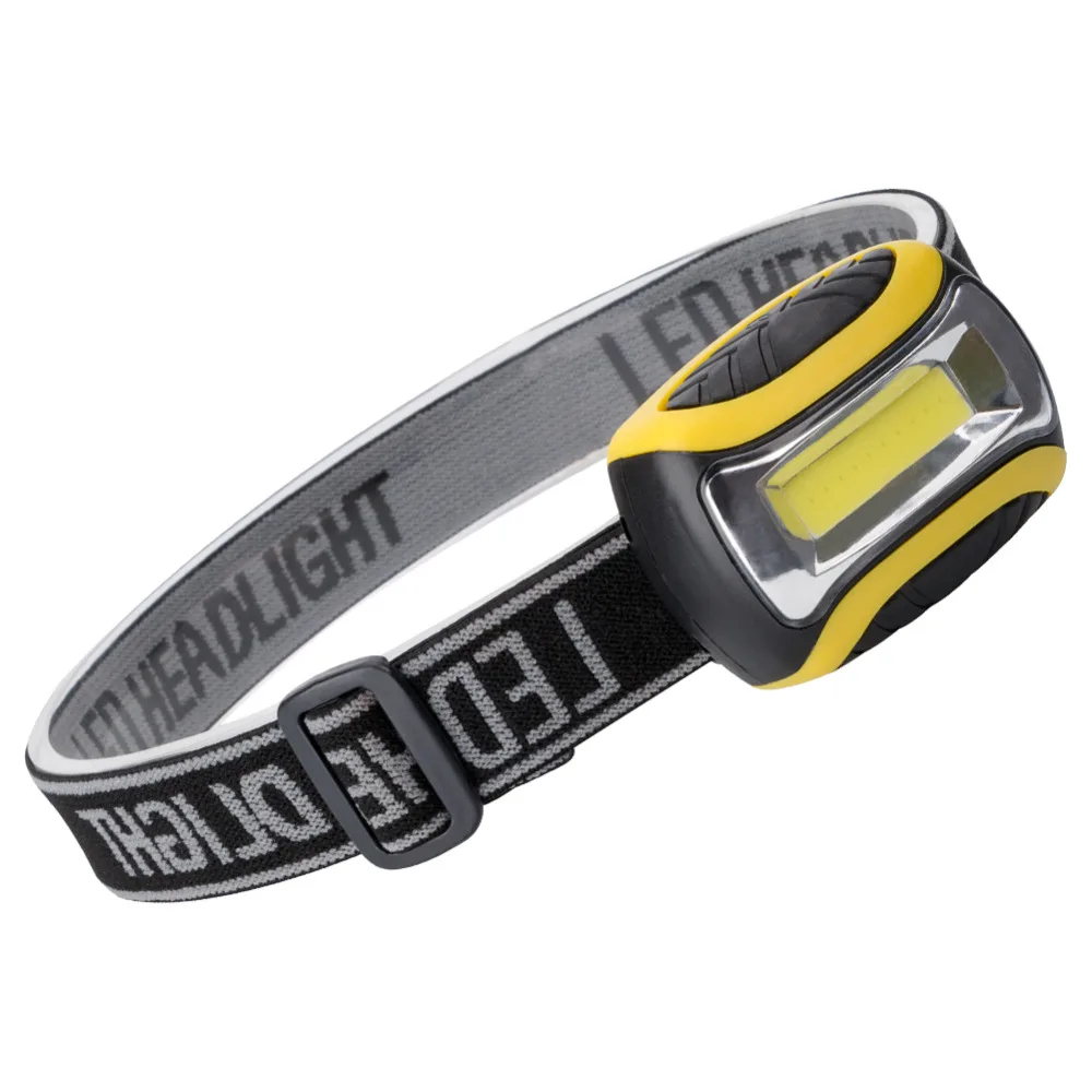 

10PCS/LOT Mini 3 Modes Waterproof COB LED Headlamp Outdoor Headlight Torch Lanterna Lighting for Night Ride use 3*AAA