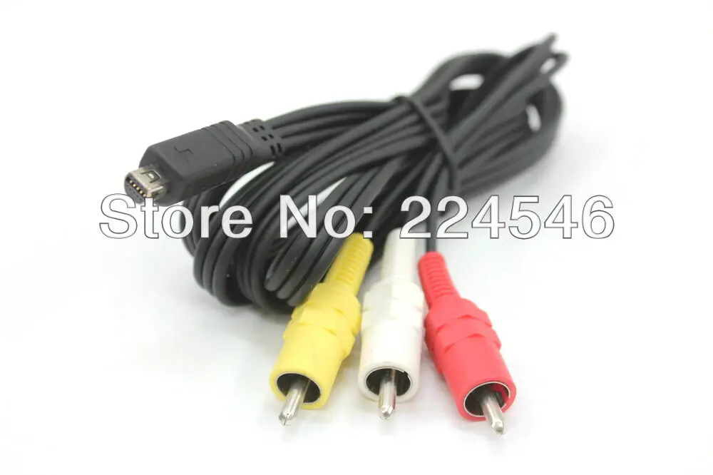 Подлинное подключение 5 футов av кабель для телевизора Sony DCR SR47 |av cable|cable for tvtv cable |
