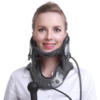 

Inflatable cervical retractor home stretch neck support neck pain protector for adults