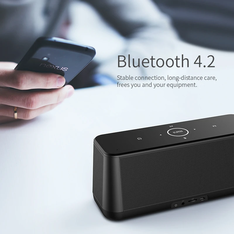 Mifa A30 сенсорное управление портативный Bluetooth динамик с ЖК дисплеем беспроводной