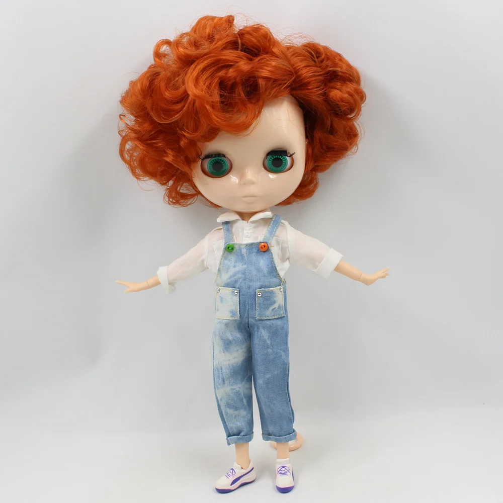 Ледяной DBS Blyth кукольные мужской мальчик шарнирное тело Короткие вьющиеся