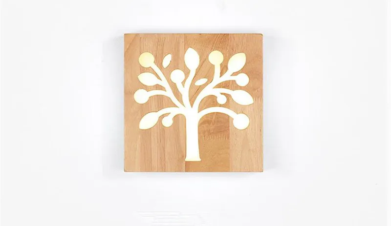 Wood Wall Light 17