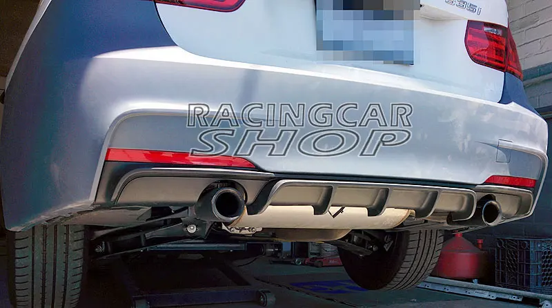 P Style REAR DIFFUSER for BMW F30 F31 3-series 335i M-TECH M-Sport BUMPER 2012UP