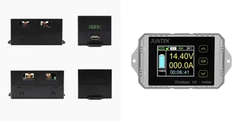 

DC 120v 200A Combo Meter Wireless Voltage current KWh Watt Power Meter Battery Capacity Power Solar Car monitoring module