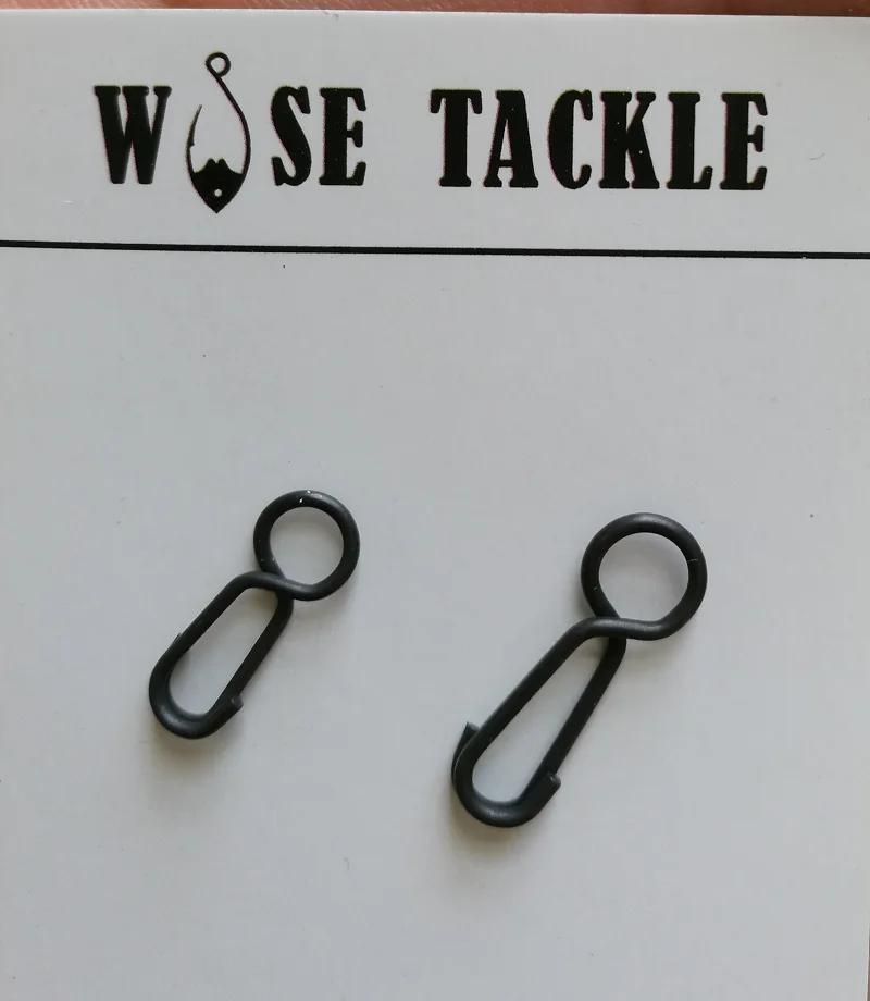 50PCS Wise Tackle Hooklink Clips in two Size Carp Fishing Rigs Swivels ... - 50PCS Wise Tackle Hooklink Clips In Two Size Carp Fishing Rigs Swivels Terminal Tackles