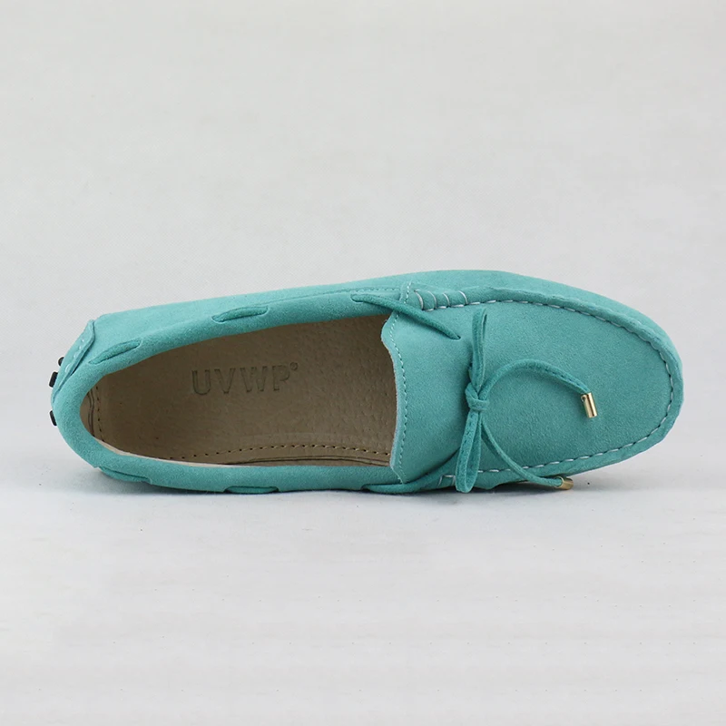Women Shoes Genuine Leather Flat Shoes Casual Loafers Flats Moccasins Lady Driving