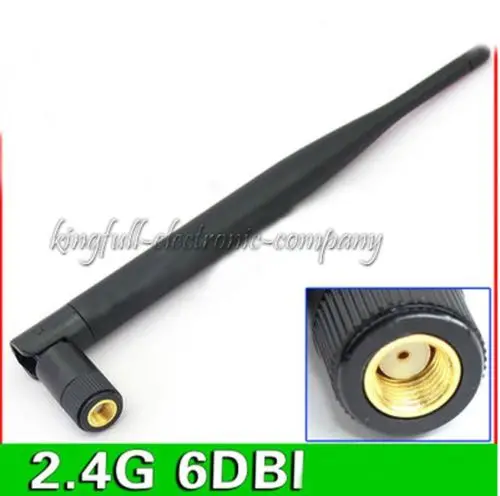 

2.4G 6DBi WIFI Routing High-gain Omnidirectional Antenna SMA Interface Bore