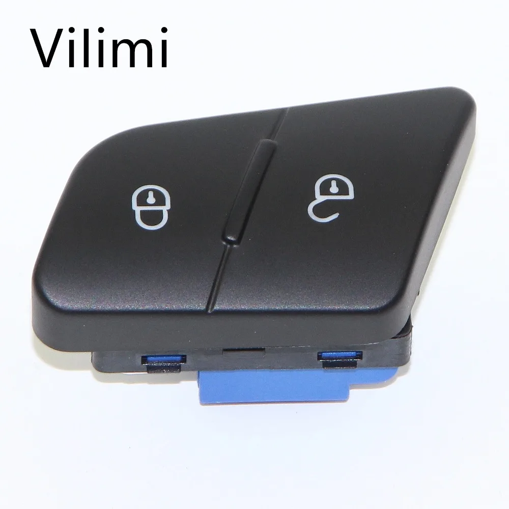 1Pcs  Drivers Side Central Door Lock Unlock Switch controlling Button Fit  Passat B6 3C 3C0 962 125 B 3C0962125B REH