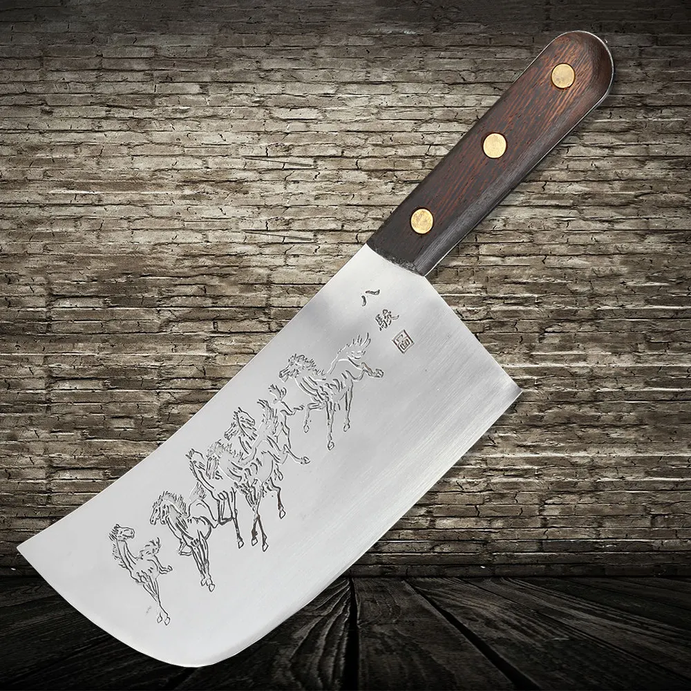  XITUO Chopping Chef Knife Traditional Handmade Clip Steel Slicing Meat Forged Kitchen Knife Super l - 32904248623