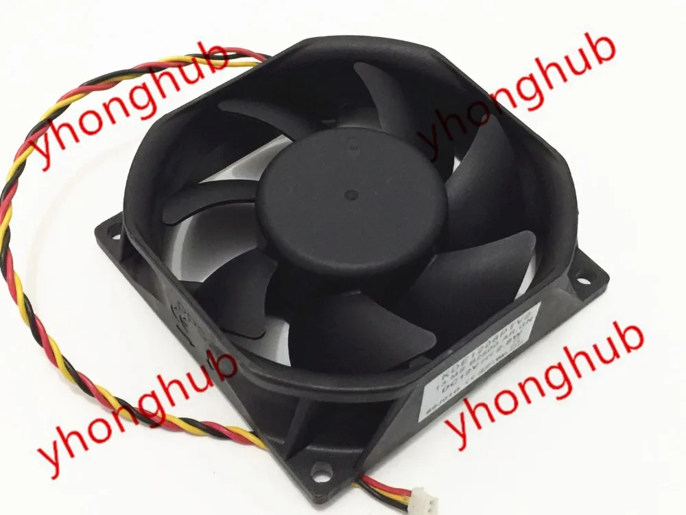 

SUNON KDE1208PTV2 13.MS.B2500.AR.GN Server Square Cooling Fan DC 12V 2.8W 80x80x25mm 3-wire