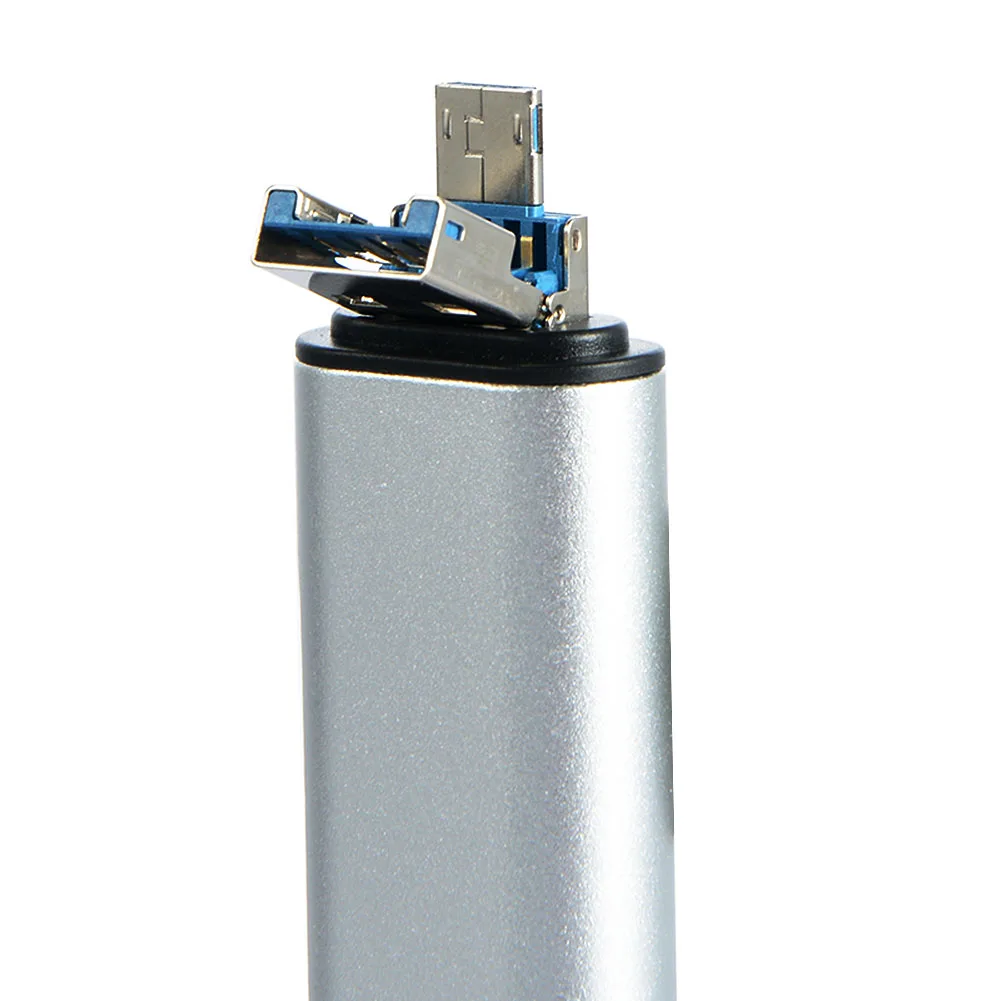3 в 1 OTG Type C Кардридер высокоскоростной USB 0 A Micro комбинированный к 2 слотам TF SD