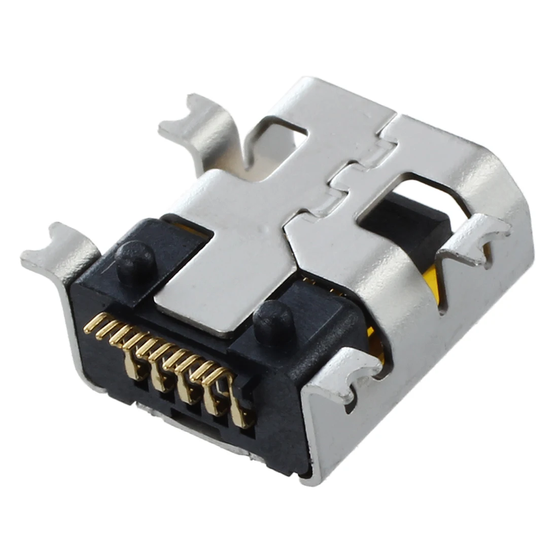 HHTL 10 Pcs Female Mini USB Type B 10 Pin SMT SMD Mount Jack Connector Portin Connectors from