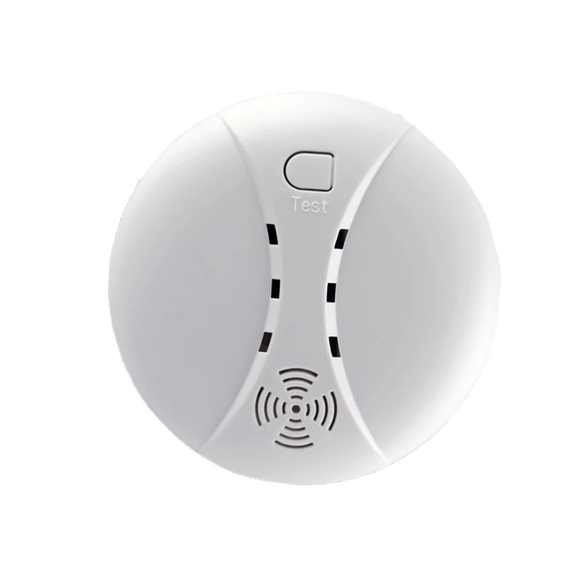 

High Quality Wireless Smoke Alarm Fire Detector Sensor 433MHz Fire Alarm Sensor with Test Button Ceiling or Wall Mounting