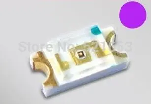 

Led Lamp SMD Led Diode SMD 0603 Purple 390-400nm UV LED 20mA 3V 1000pcs super-bright-leds Free Shipping SMT Reel